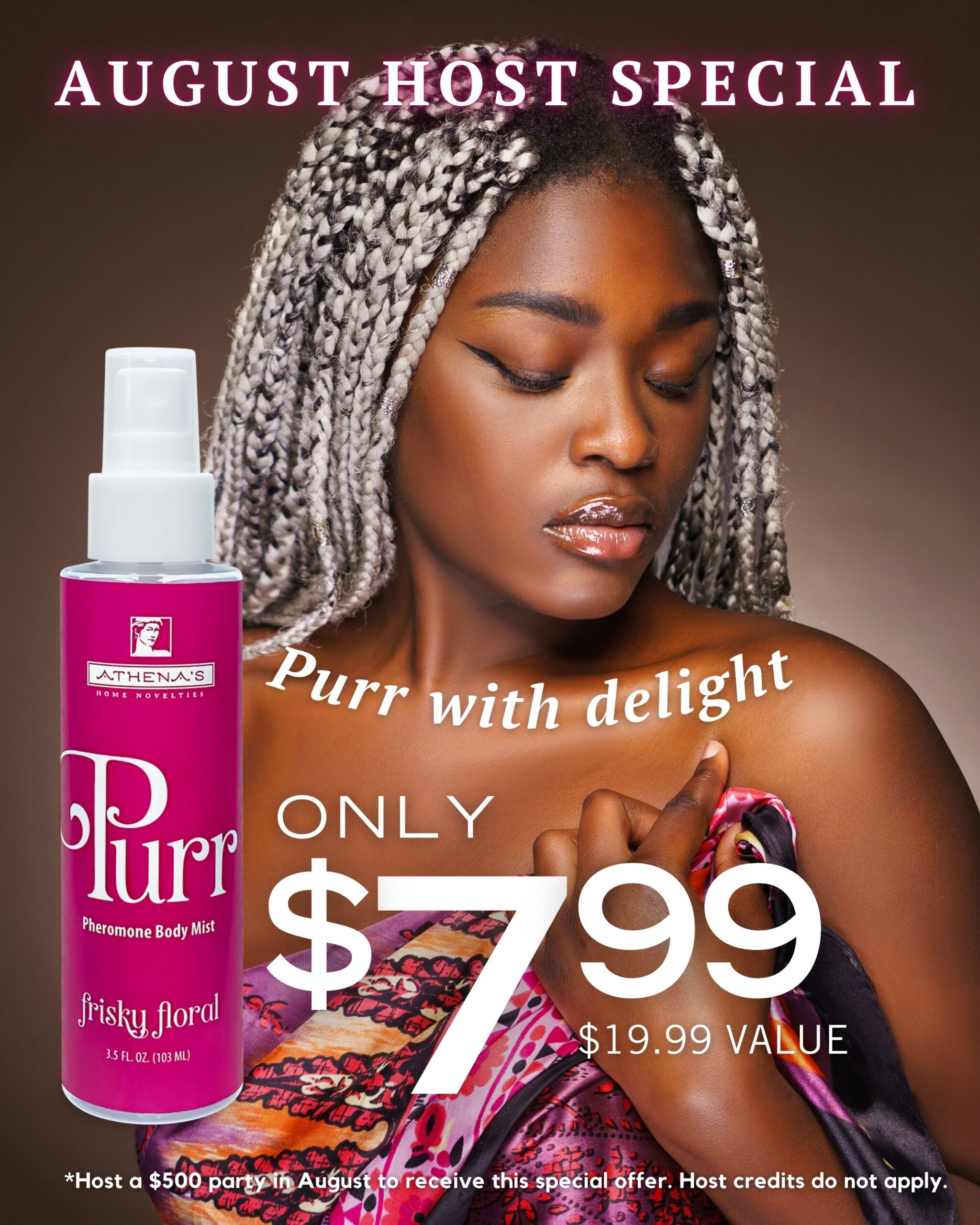 Purr Host Special August 2026 - mobile banner